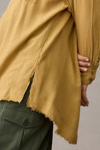 Pilcro Oversized Airy Buttondown Shirt