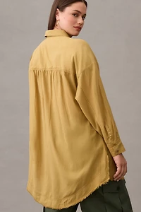 Pilcro Oversized Airy Buttondown Shirt