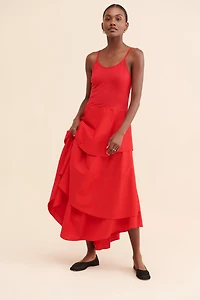 Helene Tiered Maxi Dress