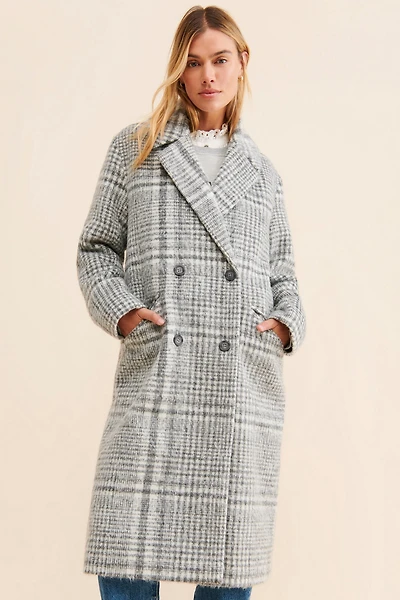 RD Style Mia Plaid Coat
