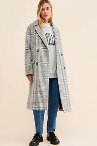 RD Style Mia Plaid Coat