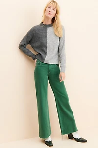 Vigoss Split Color Pullover