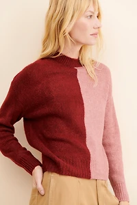 Vigoss Split Color Pullover
