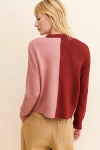 Vigoss Split Color Pullover