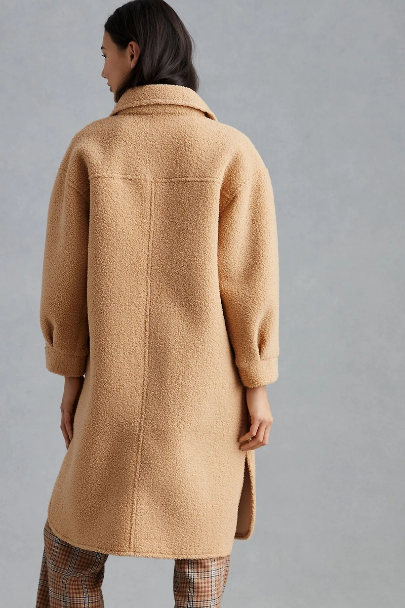 If By Sea Sherpa Oversized Shirt Jacket