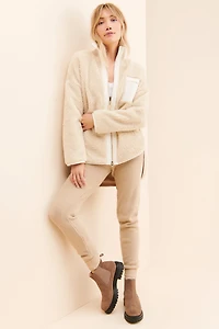 Varley Marney Oversized Fuzzy Jacket
