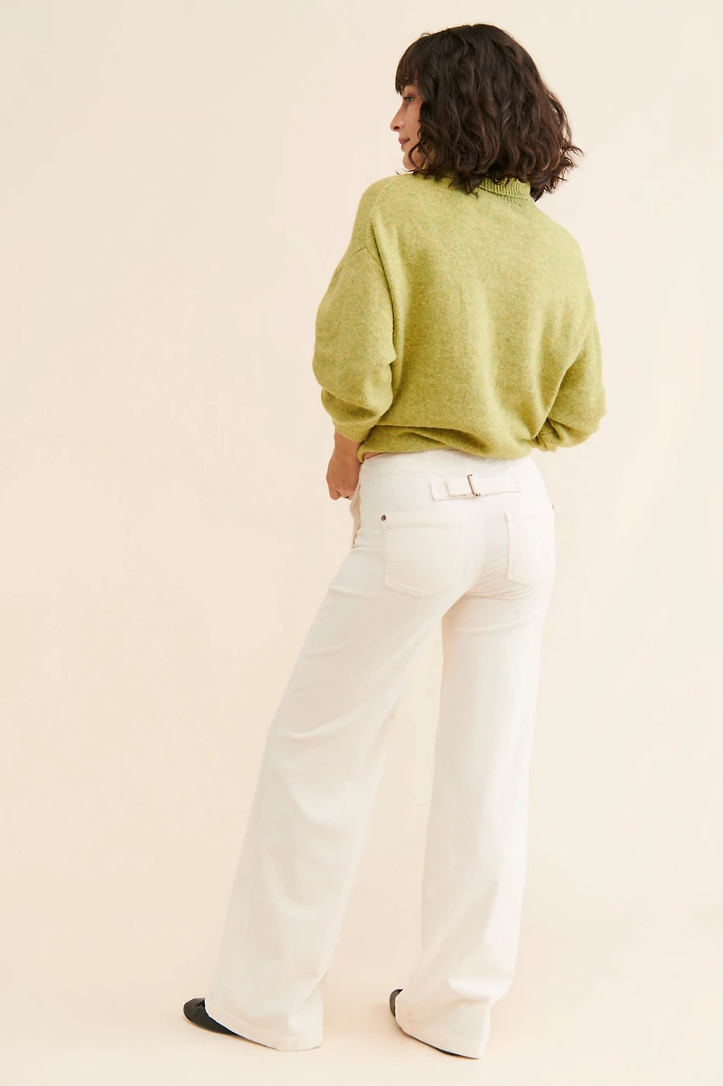 Pilcro Kit Utility Wide Leg Corduroy Trousers