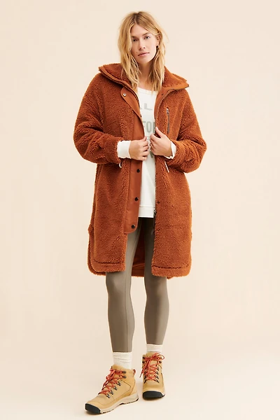 Varley Sherpa Jones Coat