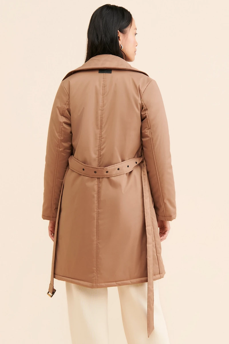 Bernardo Puffer Trench Coat
