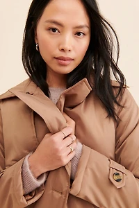 Bernardo Puffer Trench Coat