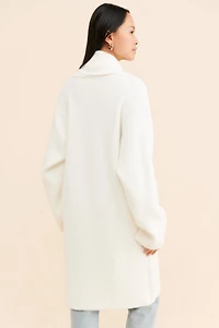 Flat White Open Knit Cardigan