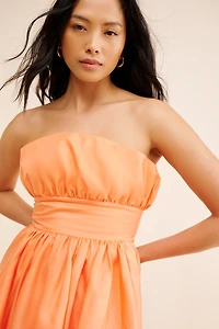 Liv Foster Tissue Taffeta Mini Dress