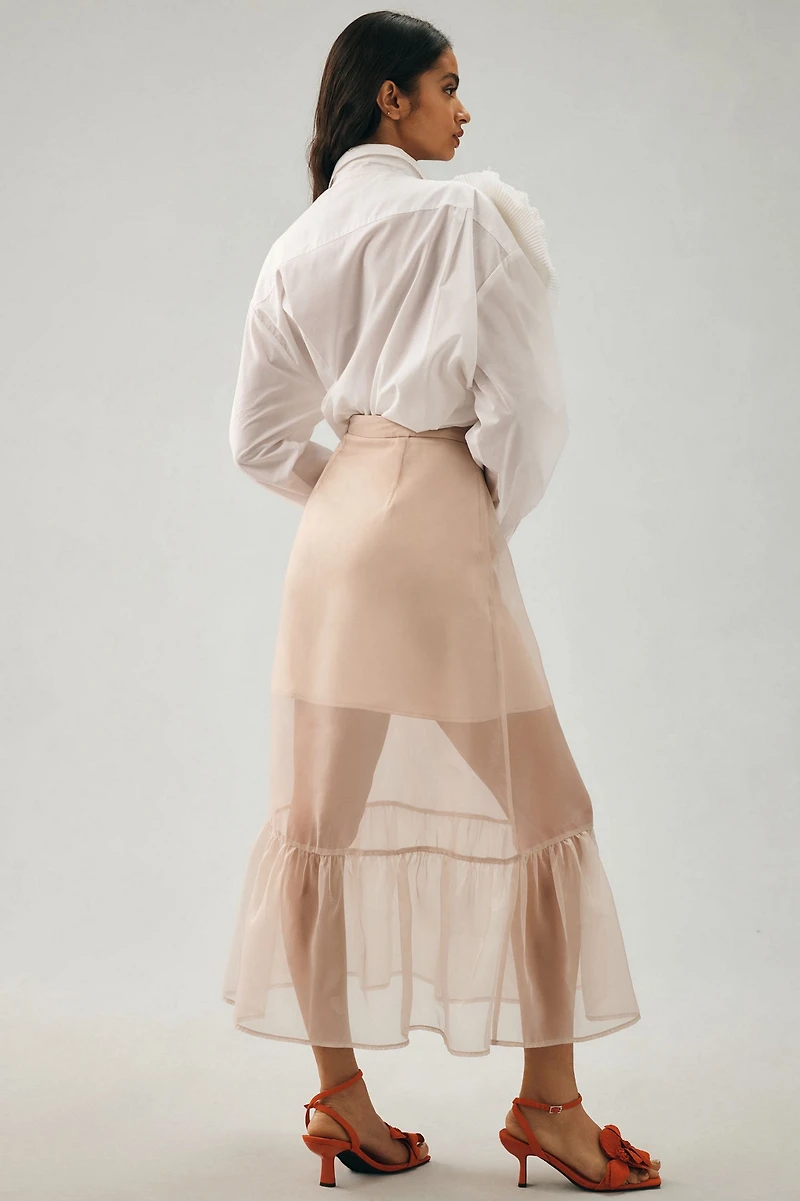 Sheer Organza Skirt