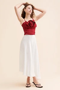 Rose Embellished Top