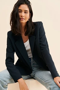 Maeve Double-Breasted Blazer