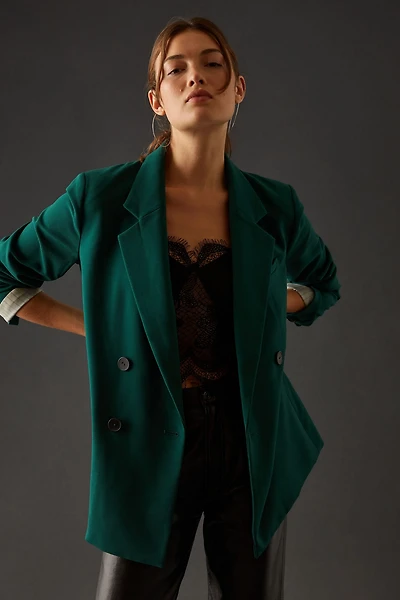 Maeve Double-Breasted Blazer