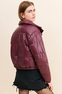 Vigoss Vegan Leather Puffer