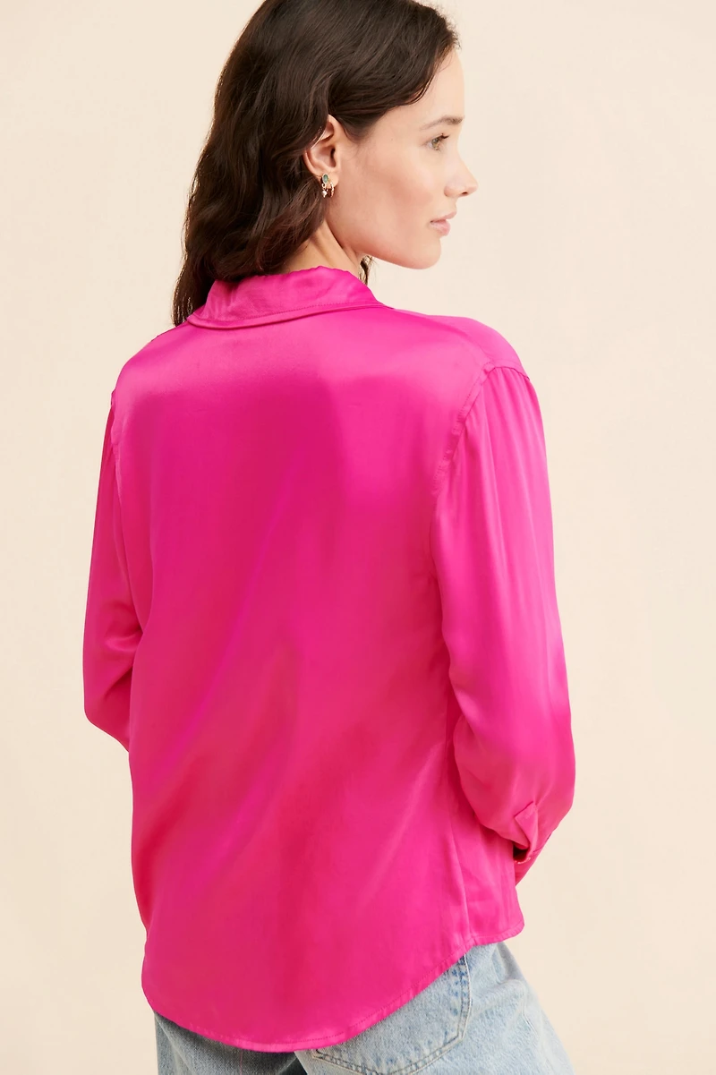 Ciebon Sacha Silky Buttondown