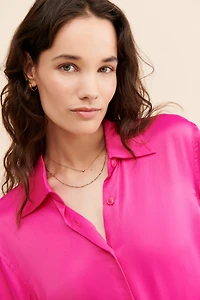 Ciebon Sacha Silky Buttondown