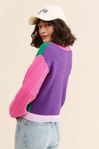 Olivia Rubin Delilah Colorblock Sweater