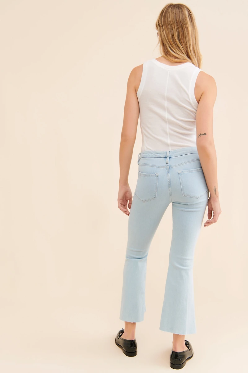 FRAME Le Crop Bootcut Jeans