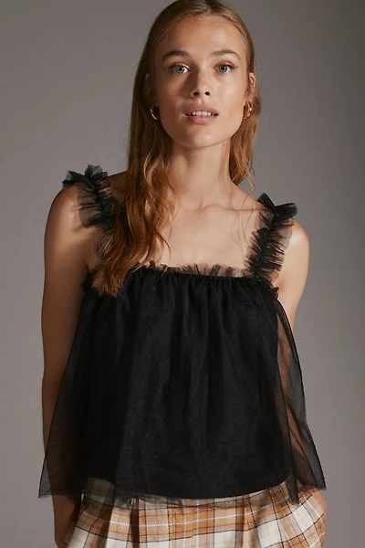Sunday Brooklyn Tulle Tank Top