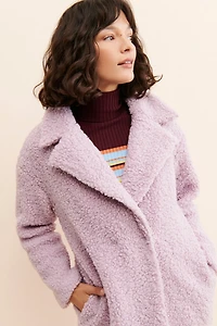 Sadie & Sage Hammond Vegan Shearling Coat