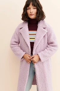 Sadie & Sage Hammond Vegan Shearling Coat
