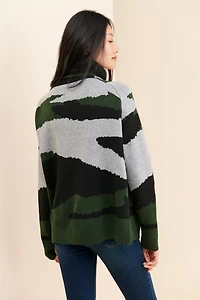 Theo & Spence Army Turtleneck