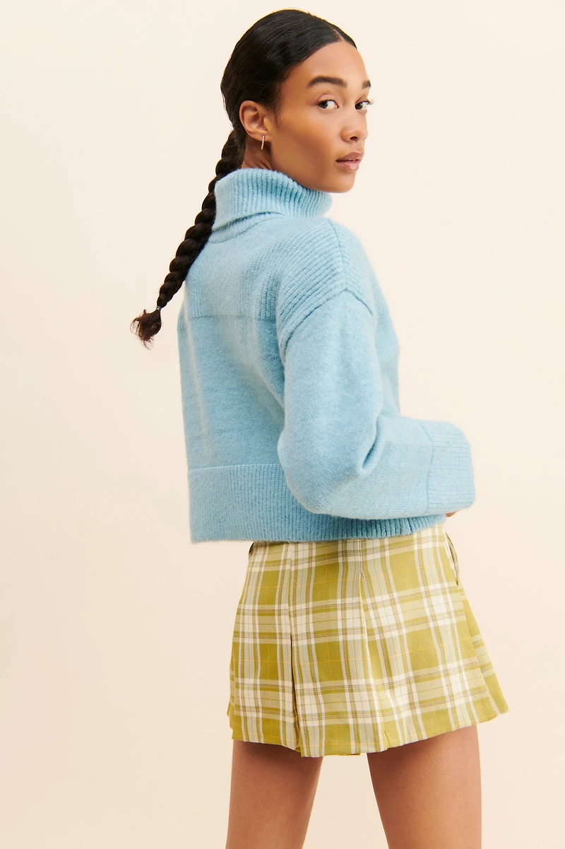 Vigoss Cropped Turtleneck