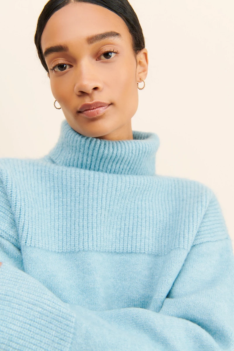 Vigoss Cropped Turtleneck