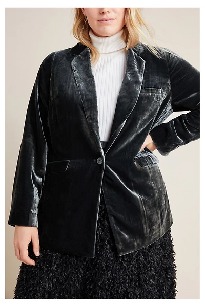 Alessia Velvet Blazer