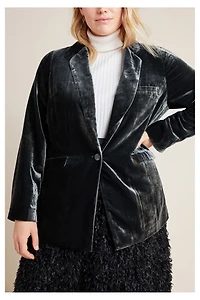 Alessia Velvet Blazer