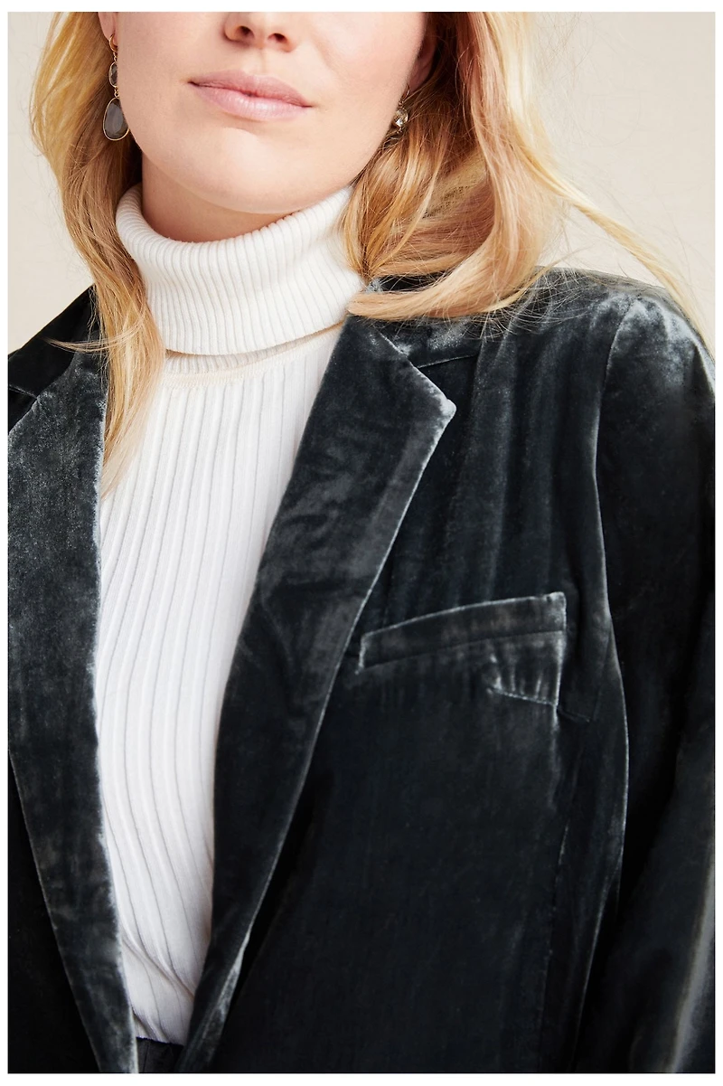 Alessia Velvet Blazer