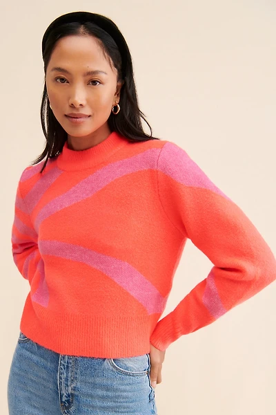 Ciebon Ellee Abstract Sweater