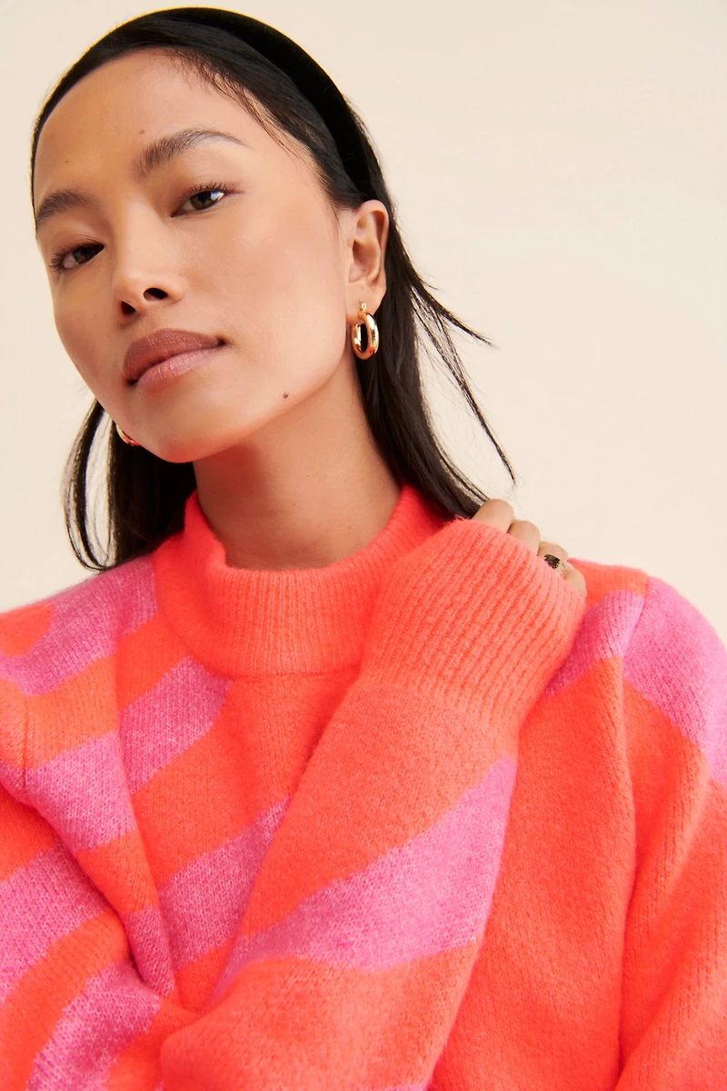 Ciebon Ellee Abstract Sweater