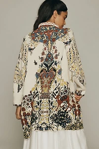 Aldo Martins Jacquard Printed Sweater Coat