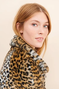 Lost + Wander Westside Faux-Fur Jacket