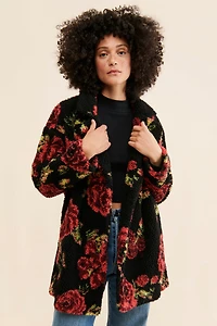 If By Sea Winter Roses Coat