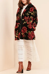 If By Sea Winter Roses Coat