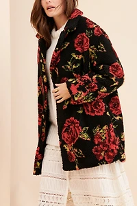 If By Sea Winter Roses Coat