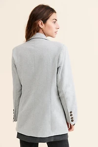 FRENCHMAUVE Double Blazer Oversized Coat