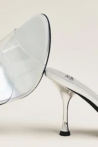 Jeffrey Campbell Agent Suede Mule Heels