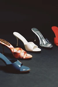 Jeffrey Campbell Agent Suede Mule Heels