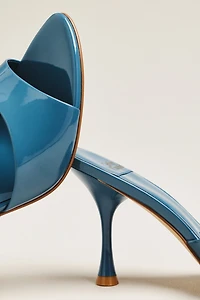 Jeffrey Campbell Agent Suede Mule Heels