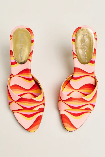Jeffrey Campbell Agent Suede Mule Heels