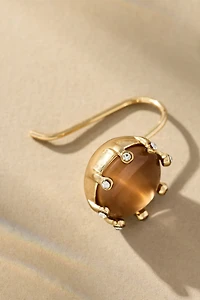 Eight-Prong Crystal Earrings