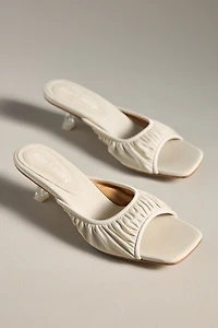 Reike Nen Shirring Mule Heels