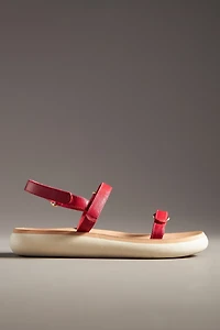 beek Tyto Sporty Leather Platform Sandals