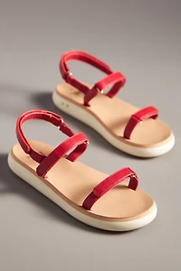 beek Tyto Sporty Leather Platform Sandals